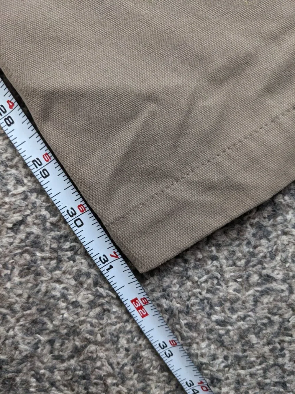 Patagonia Stand Up Pants Brown Nylon Canvas Workwear Mens 36x32 56130 2008